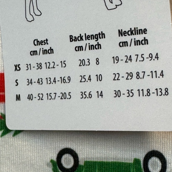 Dog pajamas cars Christmas tree dog in Santa large moose, stuffed animal - Picture 5 of 7